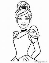 Cinderella Disneyclips sketch template