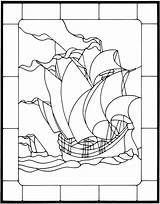 Glass Stained Patterns Designs Coloring Embroidery Nautical Sailing Pattern Machine Publications Dover Pages Mosaic Projects Sailboat Colouring Run Library Welcome sketch template