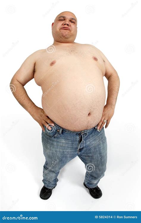 gordo foto de archivo imagen de individuo pesado obesidad