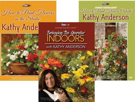 Kathy Anderson Floral Bundle 3 Videos Painttube Tv