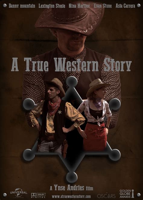 affiche  true western story