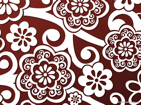 gambar batik  dimensi gambar batik sederhana