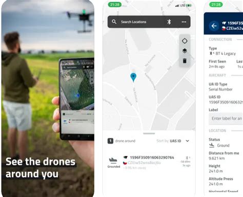 dronetag releases drone scanner app  track nearby drone flights  remote id data