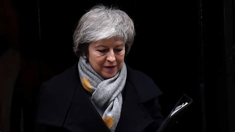 theresa mays brexit deal  crushed  parliament sending britain  uncharted waters