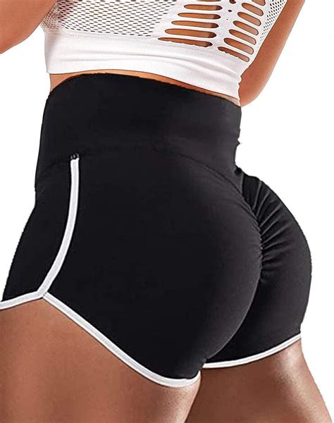 hometa po lifting booty shorts für frauen scrunch butt shorts hohe