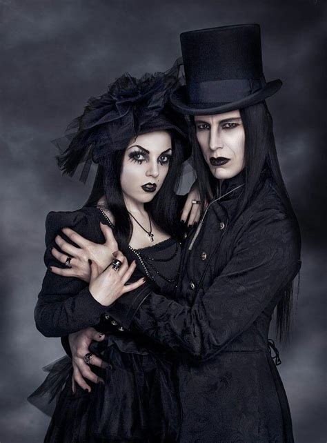 Gothic Couple Gothic People Romantic Goth Goth