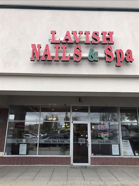 lavish nails spa    reviews nail salons  boston