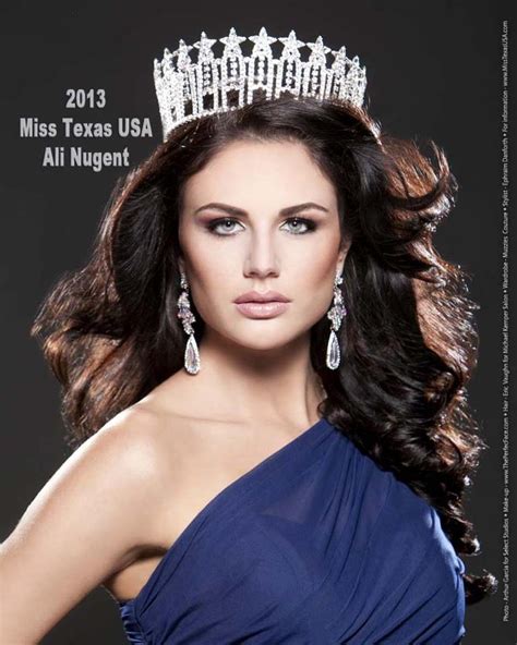 Miss Fan Beauty Ali Nugent Miss Texas Usa 2013