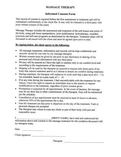 11 massage consent form templates in doc pdf free and premium templates