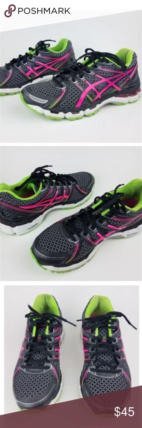 sold asics gel kayano  black pink running shoes pink running shoes asics gel kayano