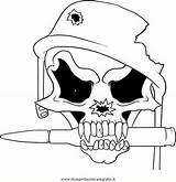 Waffen Soldato Krieger Skulls Soldat Malvorlage Ausmalen Malvorlagen Ninjago Colorare Besten Ausmalbilder Them sketch template
