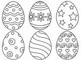 Paskah Mewarnai Telur Minggu Kumpulan Gambarcoloring sketch template