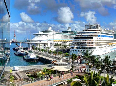cruise port  cruise ship port  las palmas  gran  flickr