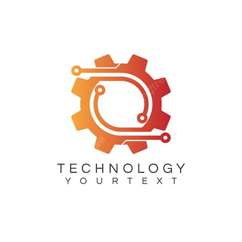 technology logo vector png images technology logo template mechanical gear metal mechanical