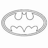 Batman Coloring Pages Logo Kids Printable Color Bat Hound Toddler sketch template