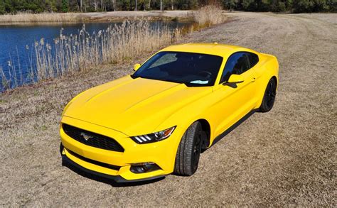 ford mustang ecoboost  triple yellow