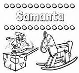 Samanta sketch template