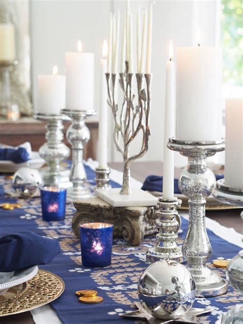 typical domestic babe set the table hanukkah edition
