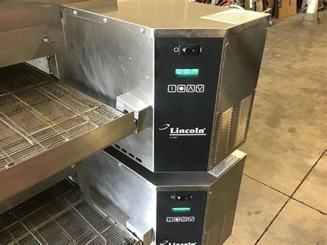 lincoln impinger double stack pizza oven model    precision