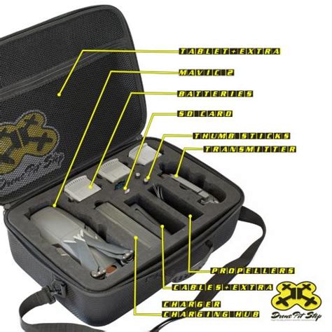 carrying case  dji mavic  pro zoom dronepitstop