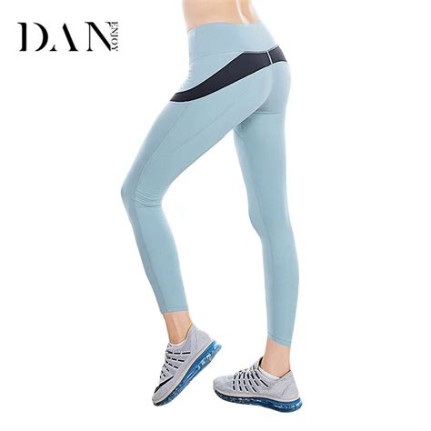 danenjoy hot mesh yoga pants women leggings gym stretch