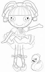 Coloring Lalaloopsy Pages Colouring Printable Bojanke Kids Girls Za Fullsize Comments Print Clip Barbie sketch template