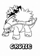 Pokemon Coloring Pages Grotle Color Kids Type Grass Printable Print Colouring Adventure Join Favorite Sheets Kleurplaten Bestcoloringpagesforkids Pok Beautiful Go sketch template