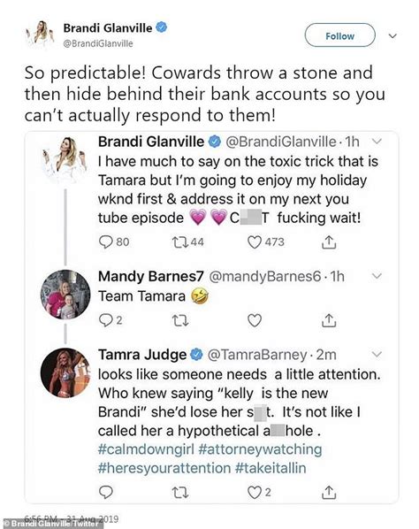 Rhobh Star Brandi Glanville And Rhoc Alum Tamra Judge Get