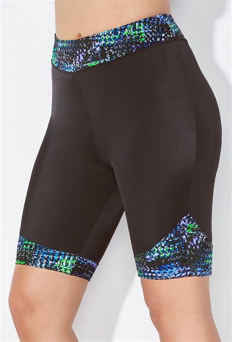 Plus Size Chlorine Resistant Lycra Xtra Life Shadow High