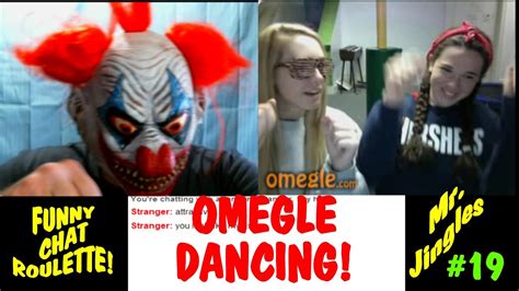 funny chatroulette trolling mr jingles the evil clown crashes omegle chat roulette again