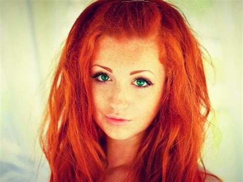 Pin By Oren Bar On I Love Redheads Red Hair Green Eyes Girls With