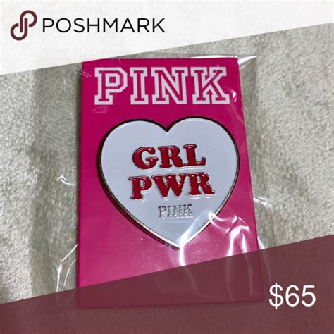 Pink Grl Pwr Extremely Rare Pin In 2021 Victoria Secret Pink