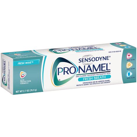 sensodyne pronamel fresh breath enamel toothpaste  sensitive teeth