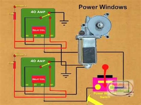universal power window wiring diagram wiring diagram