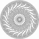 Complexity Difficult Mandalas sketch template
