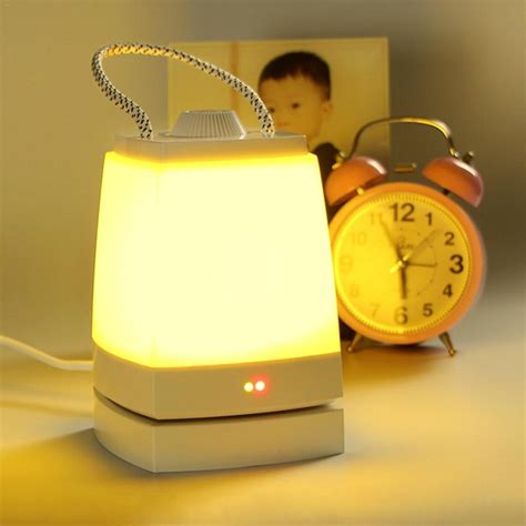 led night light stepless dimming portable usb home bedroom eyes