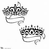 Crown Tattoo Crowns Princess Queen Choose Board Tattoos sketch template