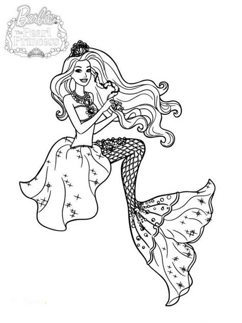 barbie mermaid coloring pages   print barbie mermaid