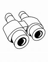 Clipart Binoculars Coloring Clip Cartoon Kids Pages Drawing Printable Cliparts Binocular Colouring Number Library Line Webstockreview Use sketch template
