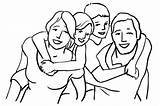 Drawing Poverty Family Getdrawings sketch template
