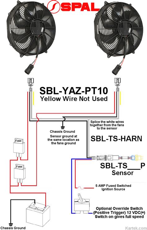 awesome spal brushless fan wiring diagram