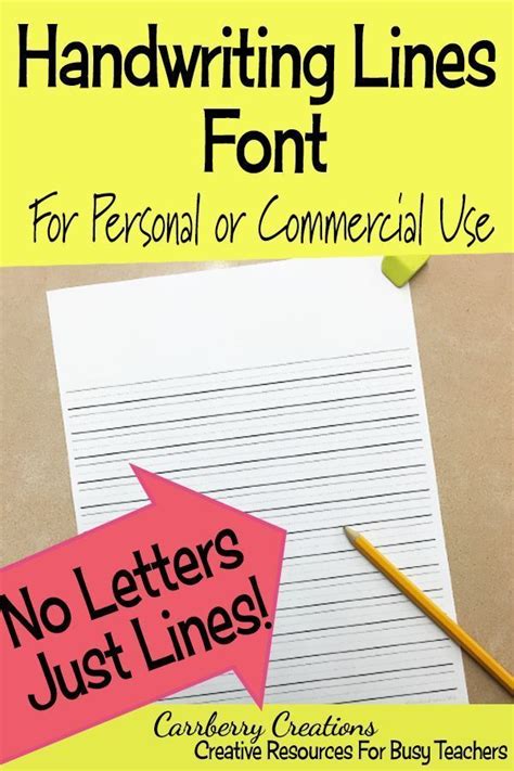 handwriting lines font  personal  commercial    letters