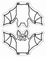 Morcego Bruxas Montar Recortar Comofazerartesanatos Morcegos Dedoche Artesanato Pintar sketch template