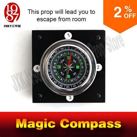 magic compass adventurer escape room game device prop fortakagism