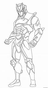 Omega Skins Peely Fornite Raider Renegade Crackshot Thanos sketch template