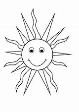 Coloring Sun Pages Summer Happy Sunglasses Drawing Printable Cute Clipart Kids Sheet Rays Sheets Print Suns Clipartqueen Getdrawings sketch template
