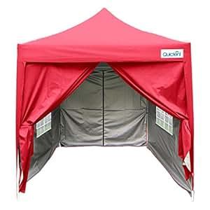 amazoncom quictent silvox waterproof  ez pop  canopy commercial gazebo party tent