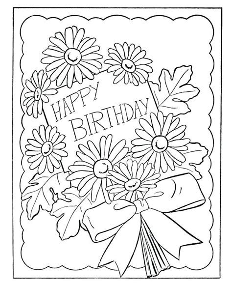 happy birthday mom printable coloring pages  getcoloringscom