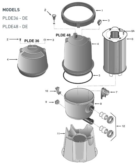sta rite filter parts diagram