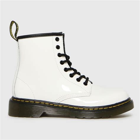 dr martens white  boots junior shoefreak